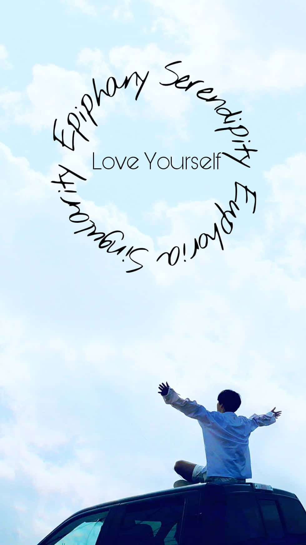 Love yourself - there's nothing more important. Wallpaper