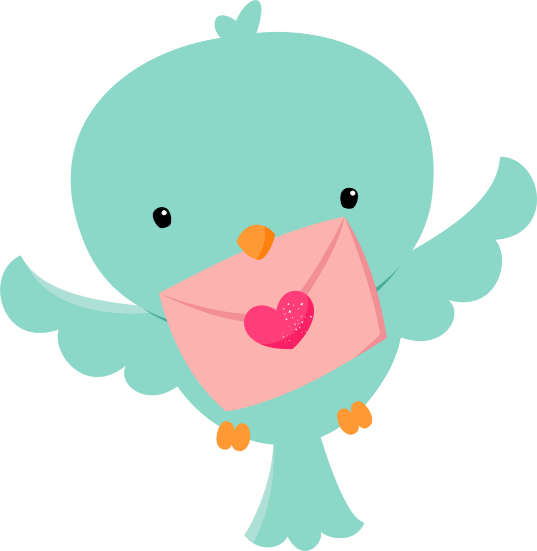 Lovebird Delivery Cartoon PNG