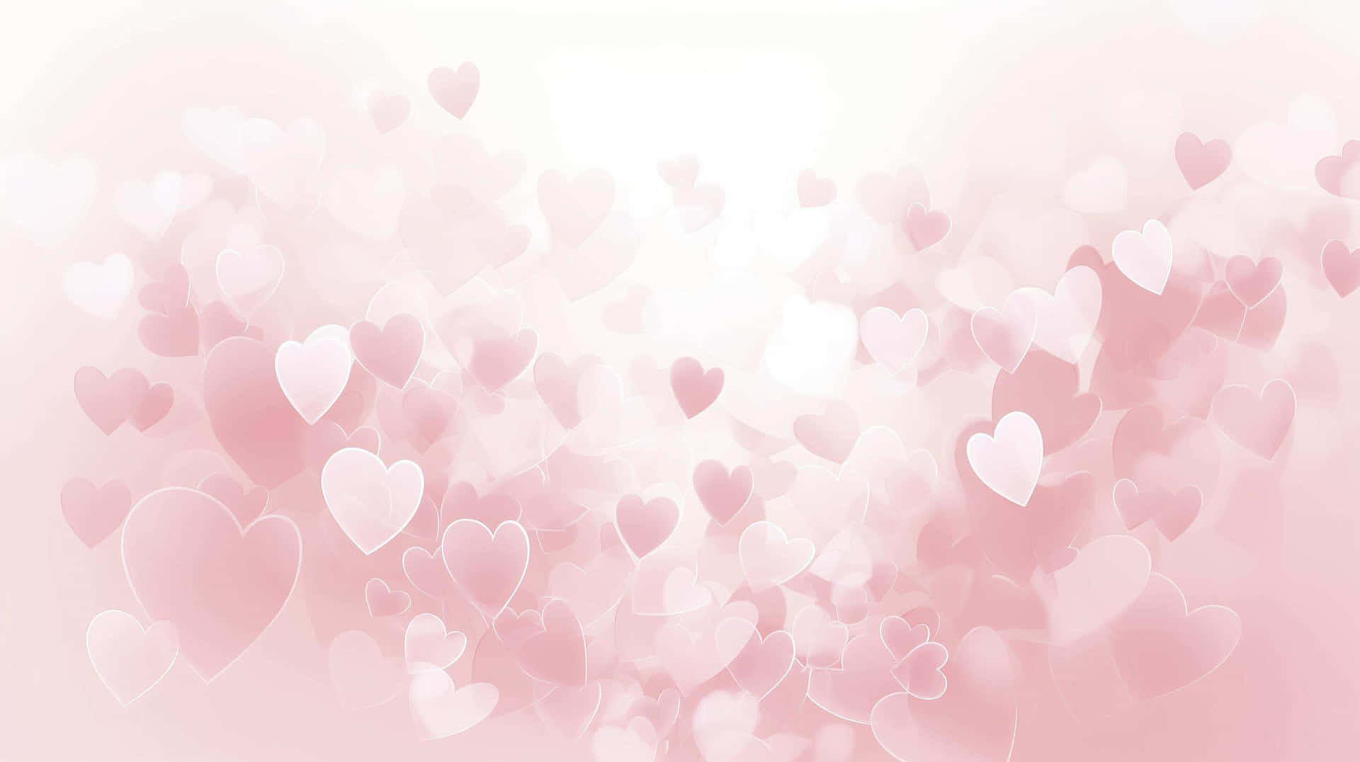 Lovecore Hearts Background Wallpaper