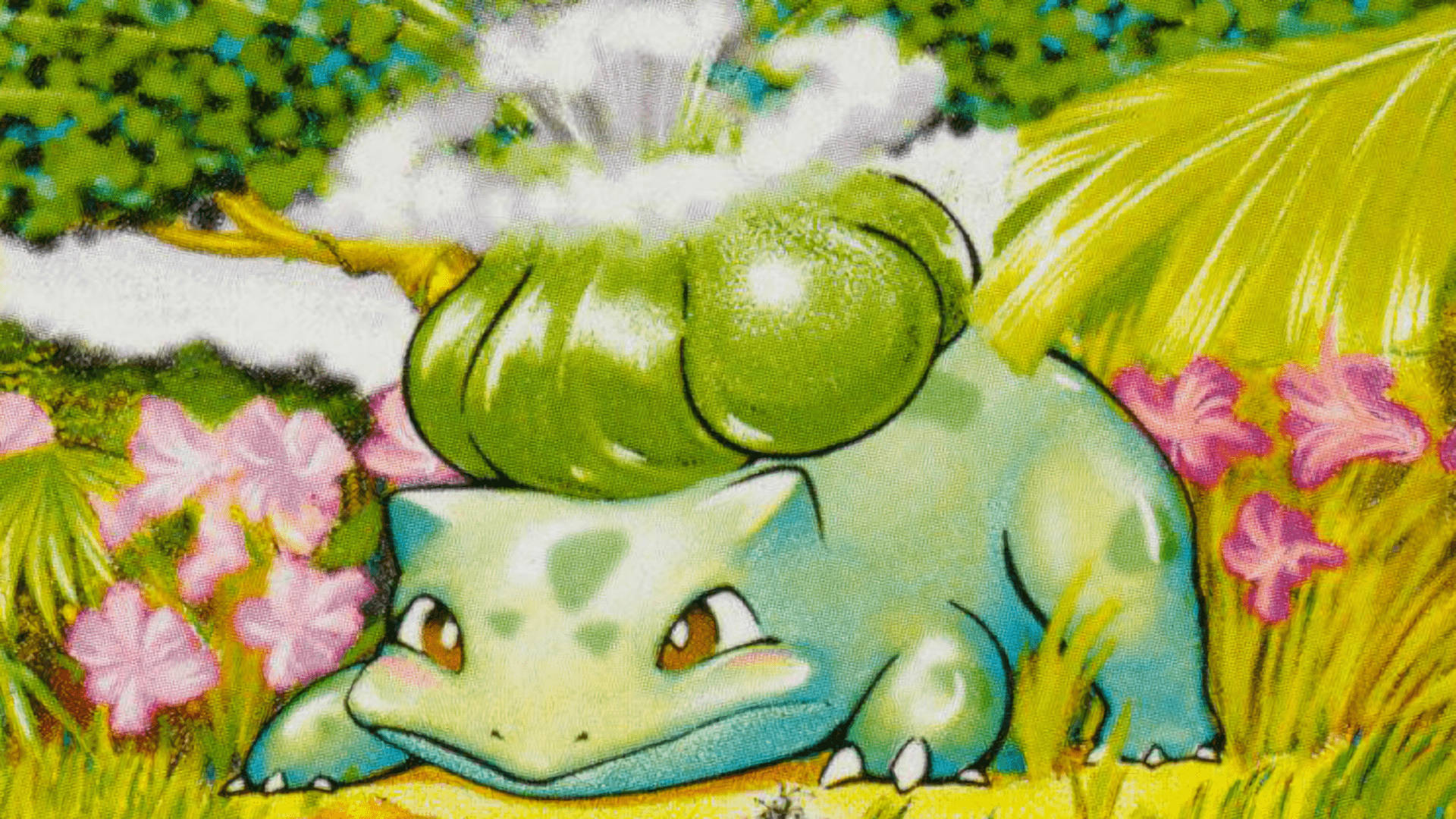 Lovely Bulbasaur Painting Picture