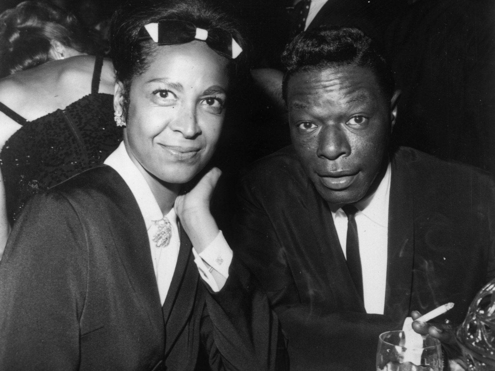 Lovely Couple Nat King Cole And Maria Cole Wallpaper
