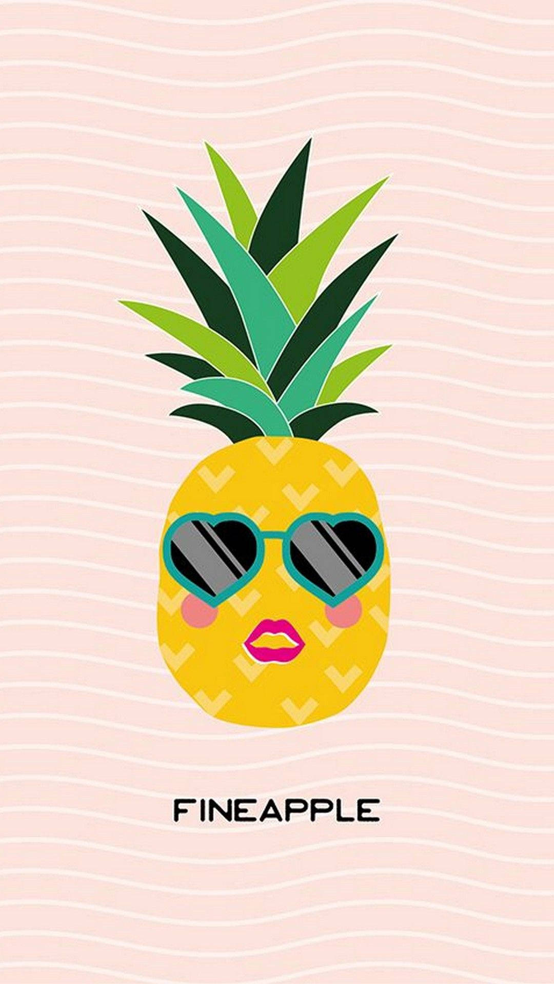 Sweet & Refreshing - A Perfect Pineapple Wallpaper