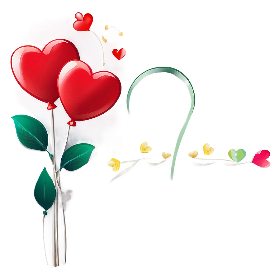 Download Lovely Happy Valentines Day Png 05232024