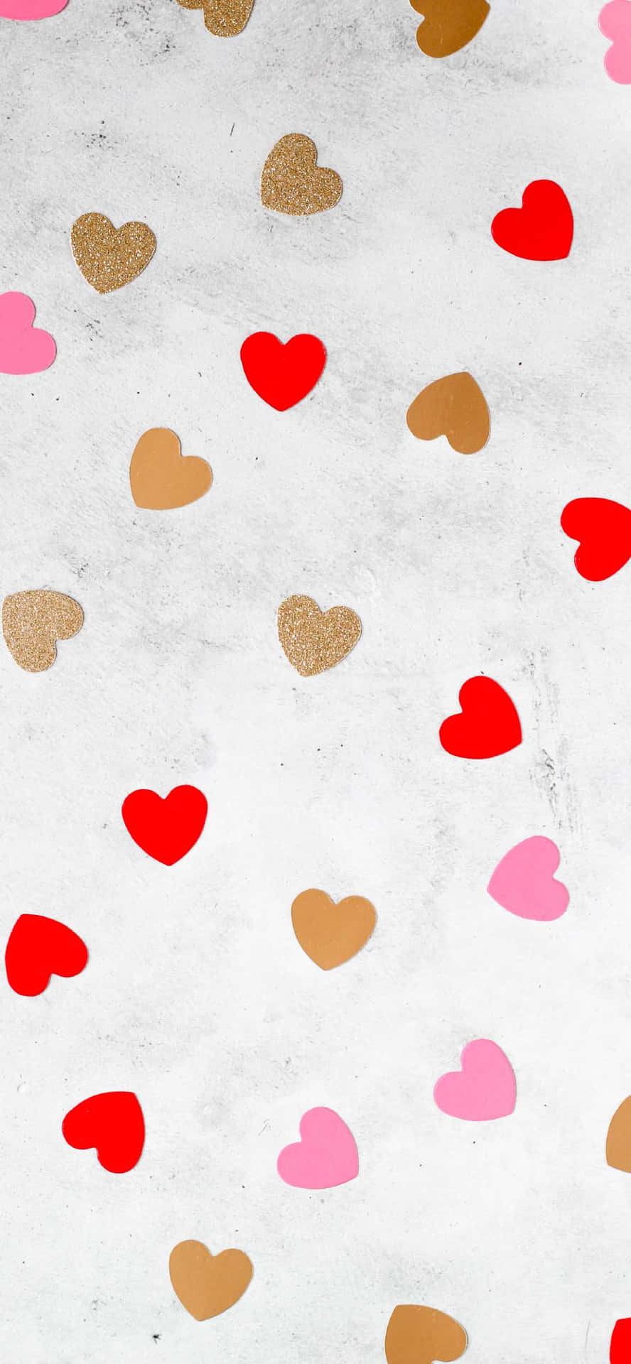 Lovely Heart Symbol Aesthetic Valentine's Day Wallpaper