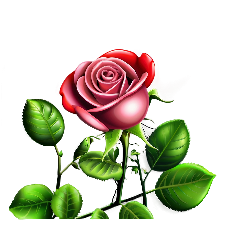 Lovely Rose Artwork Png Oox57 PNG