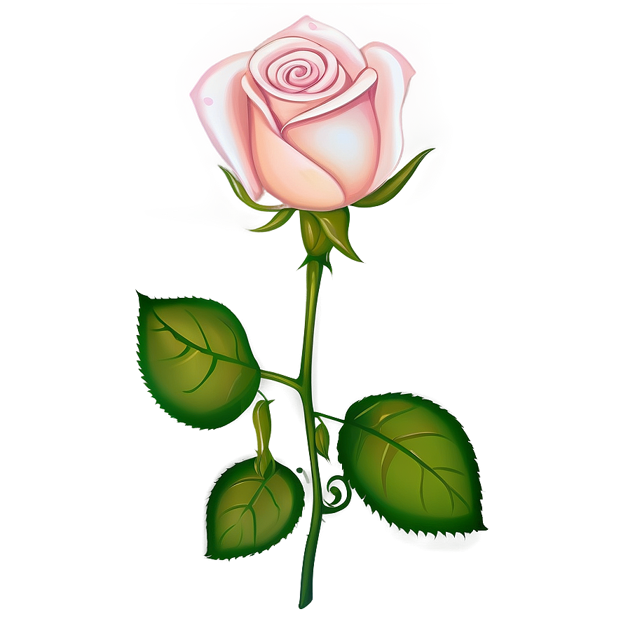 Lovely Rose Artwork Png Qno71 PNG