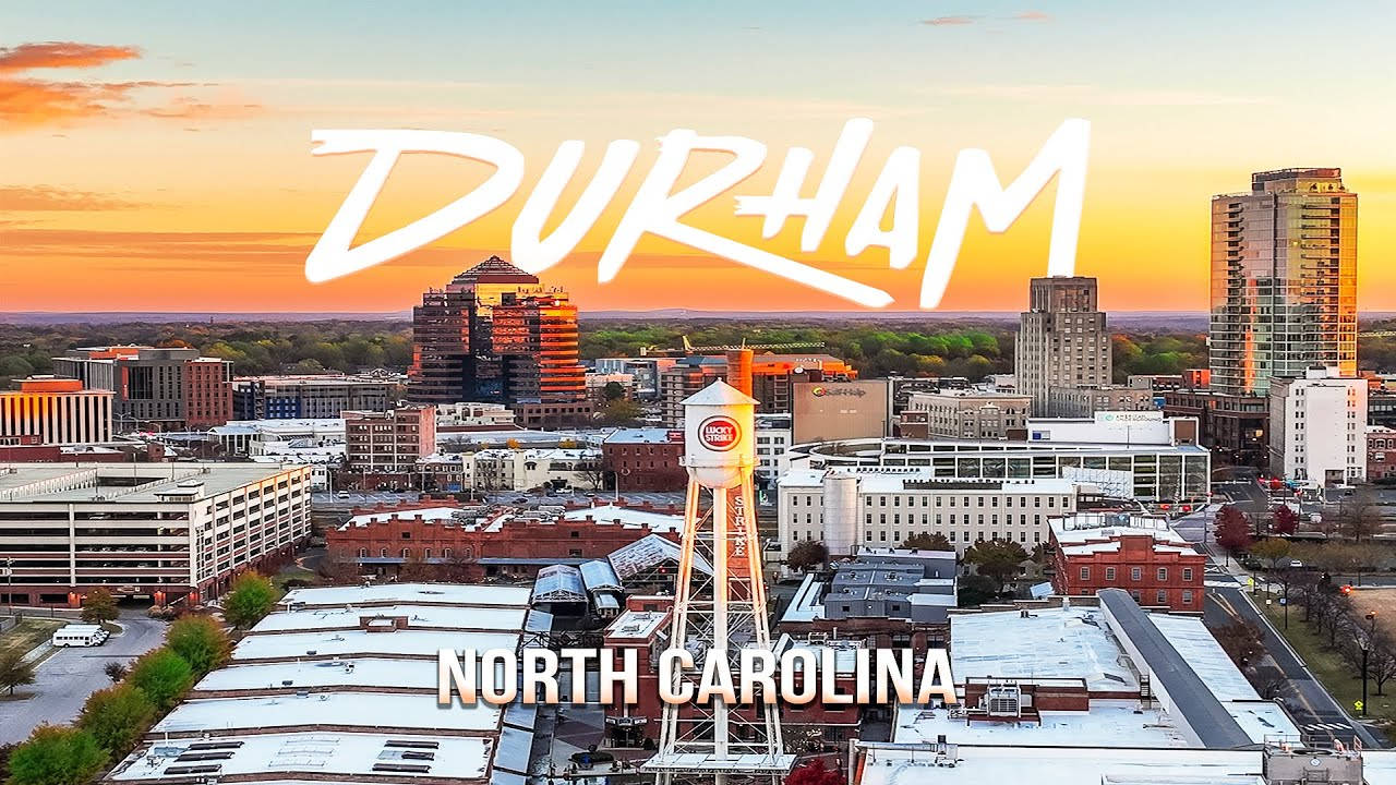 Lovely Sunset In Durham, North Carolina Wallpaper