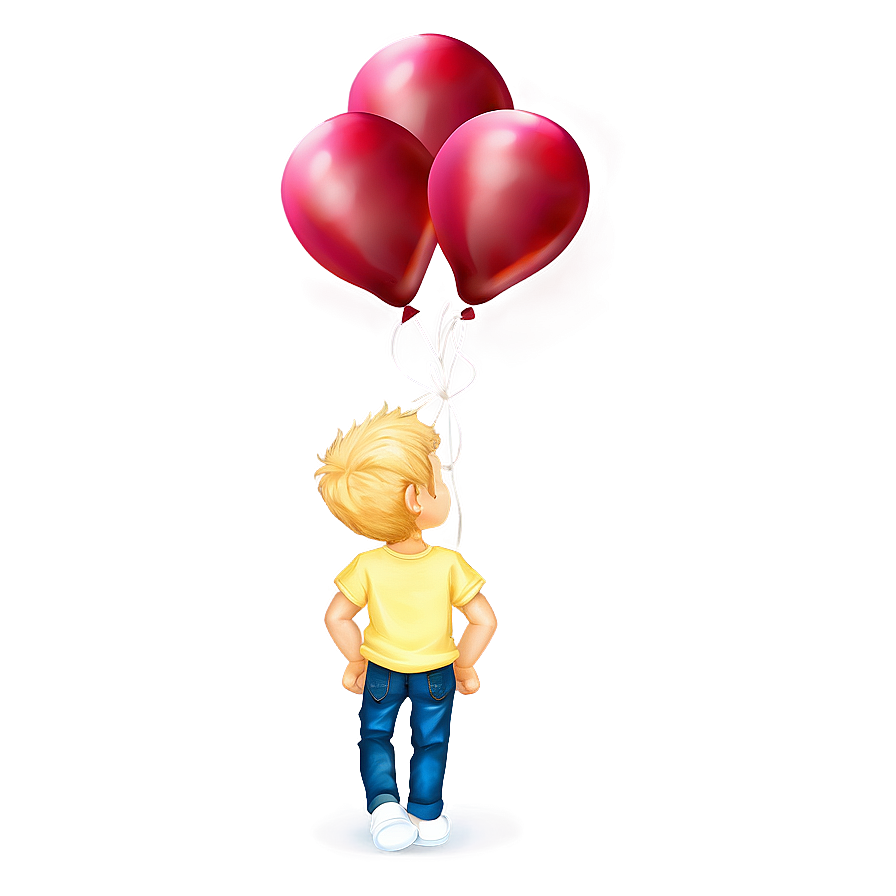 Lovely Valentine's Day Balloons Png 06202024 PNG