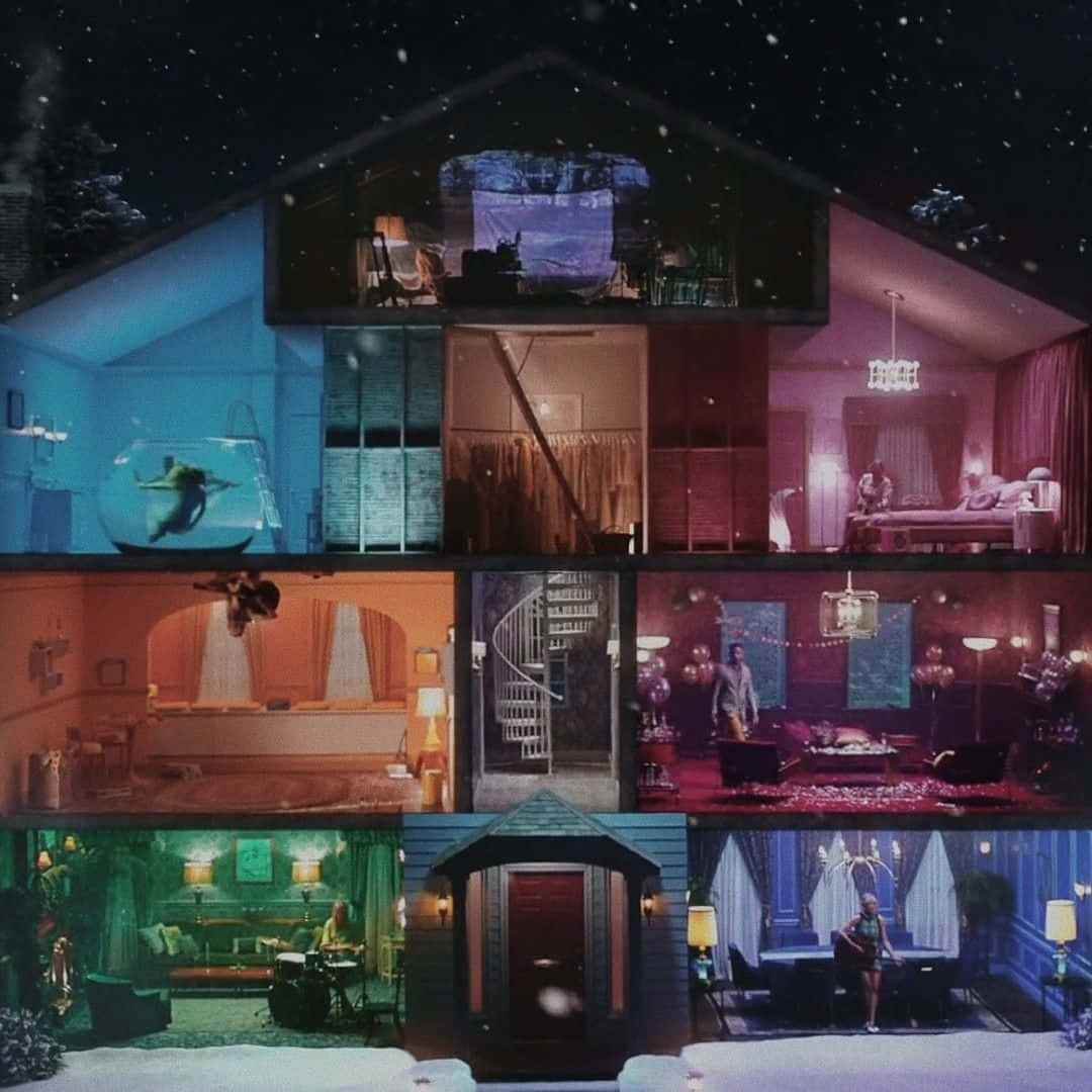 Lover House Aesthetic Collage Wallpaper