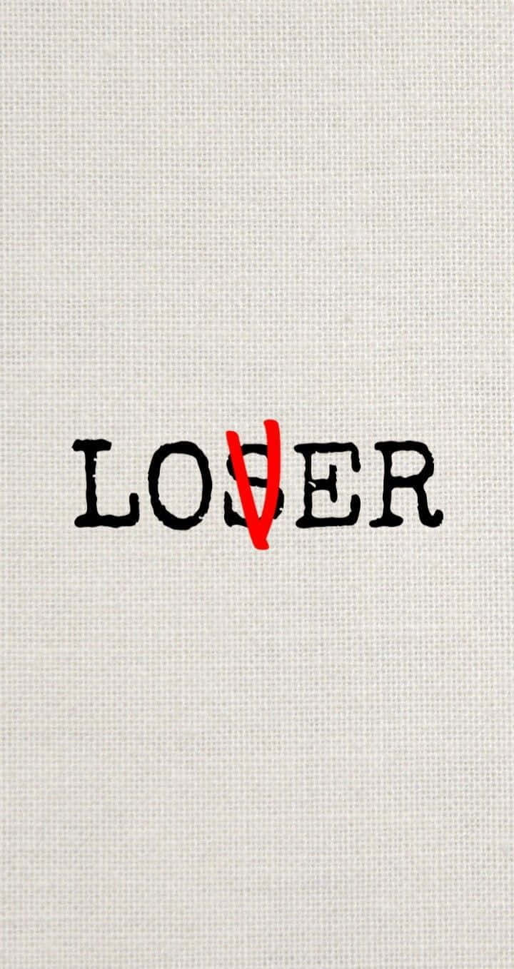 An Illustration of the Troubling Paradox of Being A Lover Loser Wallpaper