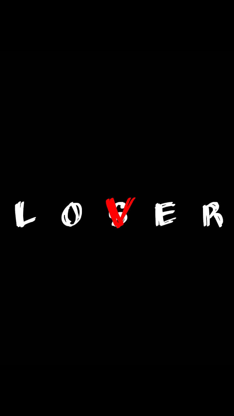 Lover Wordplay Artwork Wallpaper
