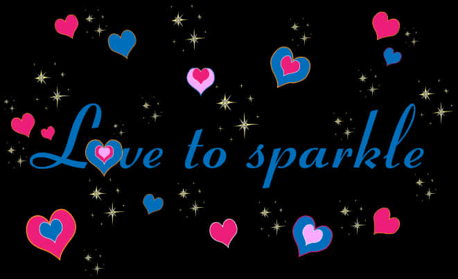 Loveto Sparkle Graphic PNG