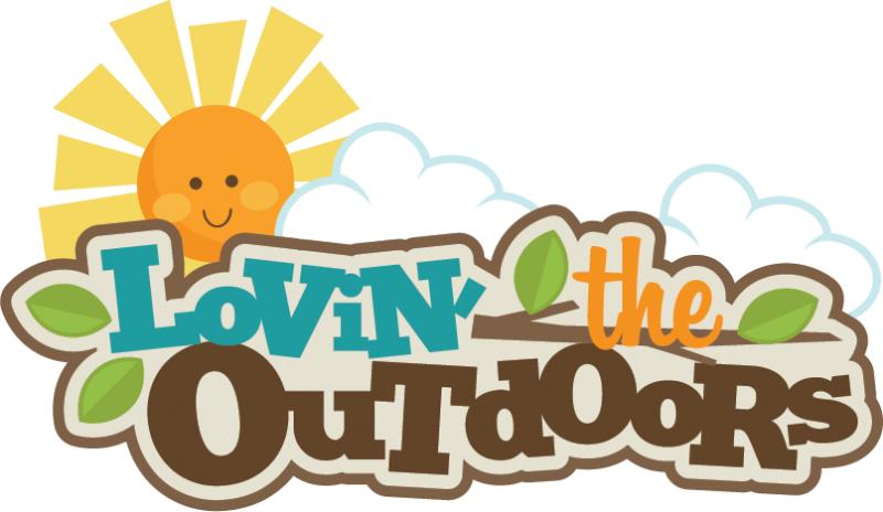 Lovin The Outdoors Cartoon Graphic PNG