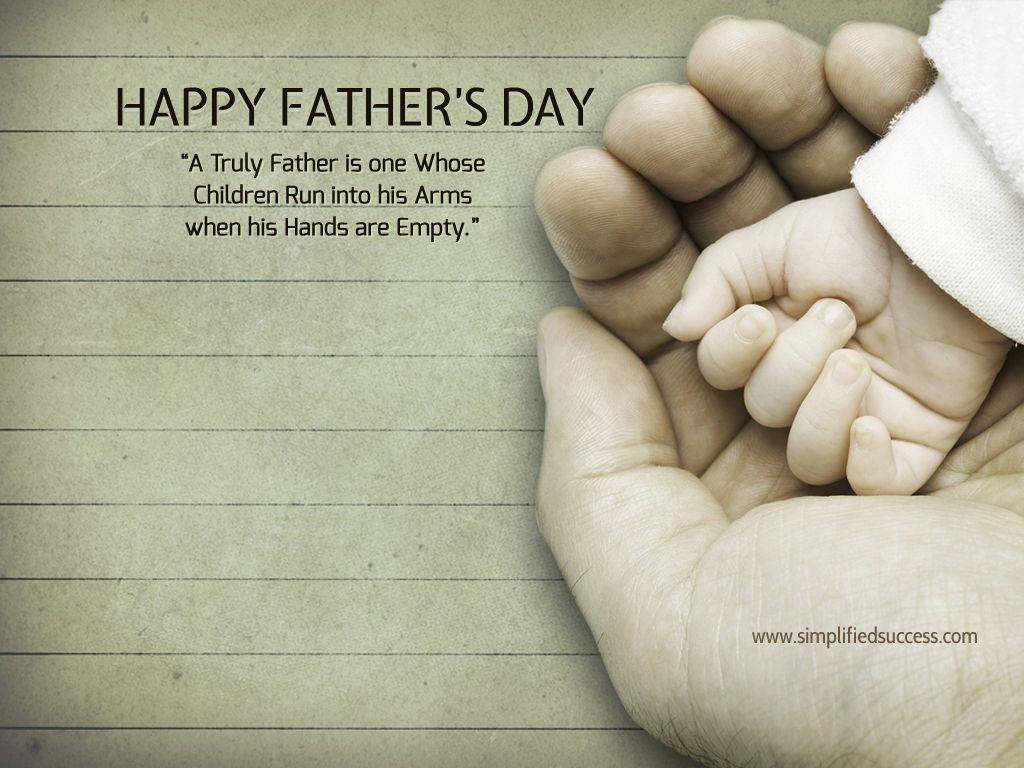 Celebrating the special bond between a father and child this Father’s Day Wallpaper