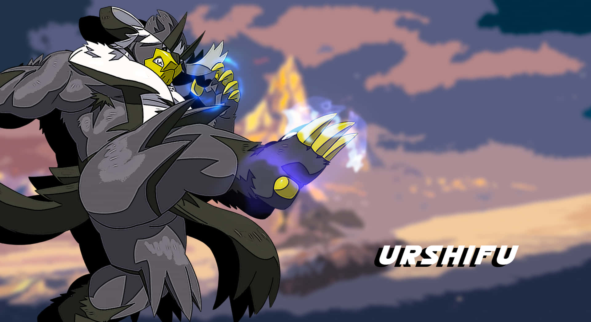Low-angle Graphic Of Urshifu Picture
