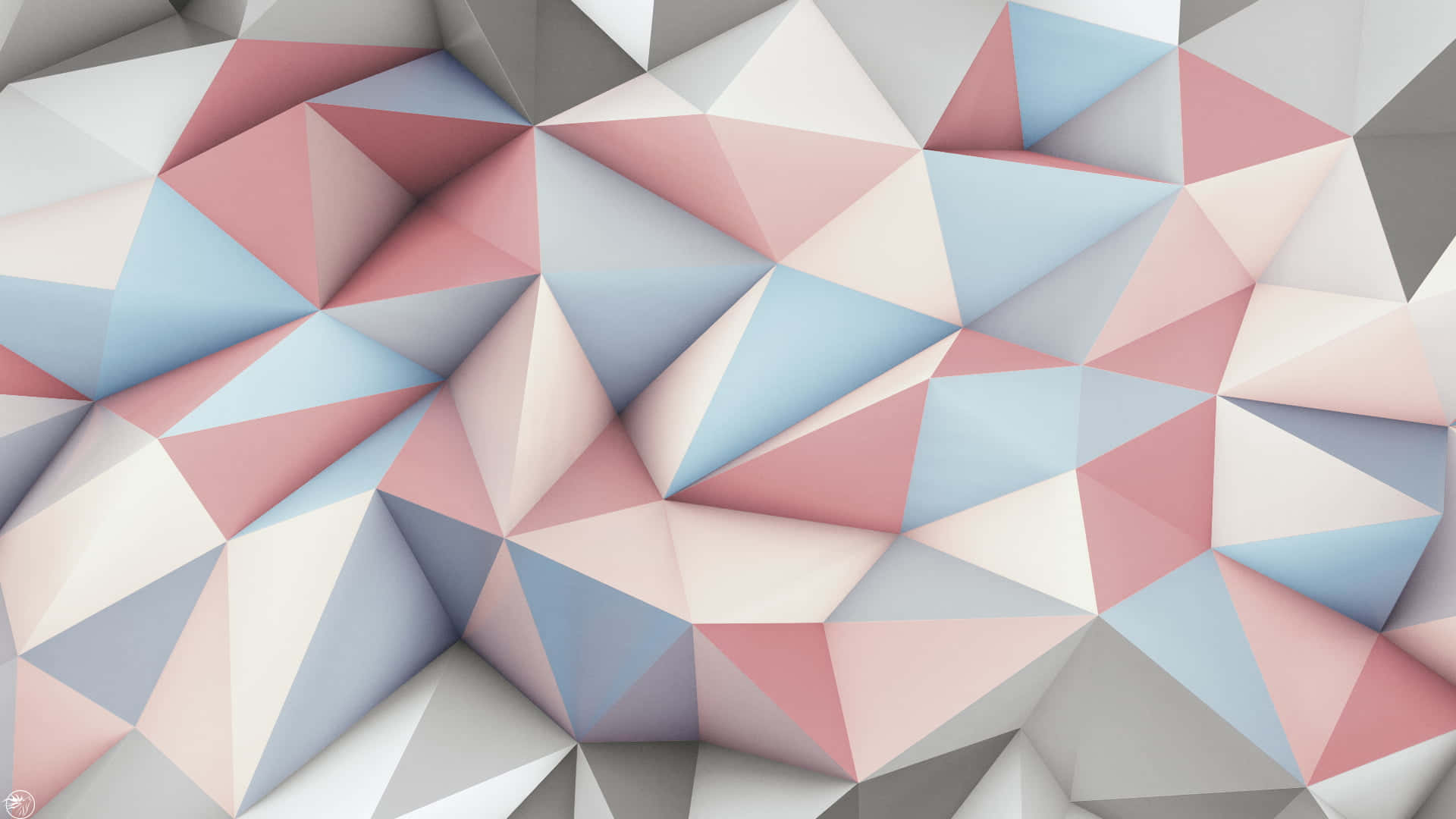 Let your imagination run wild with this minimalistic and abstract Low Poly background