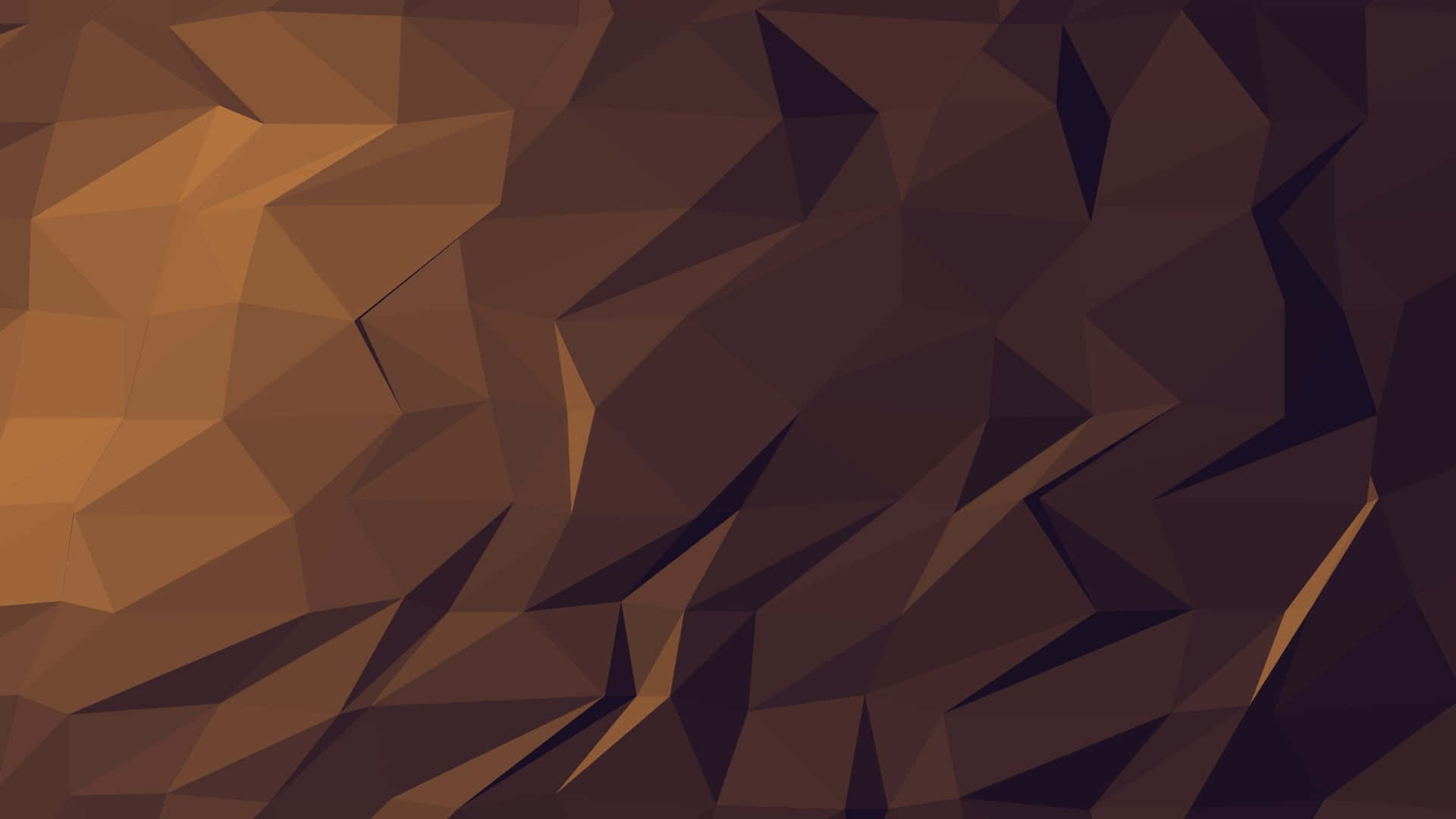 Graphic low poly art in modern colors