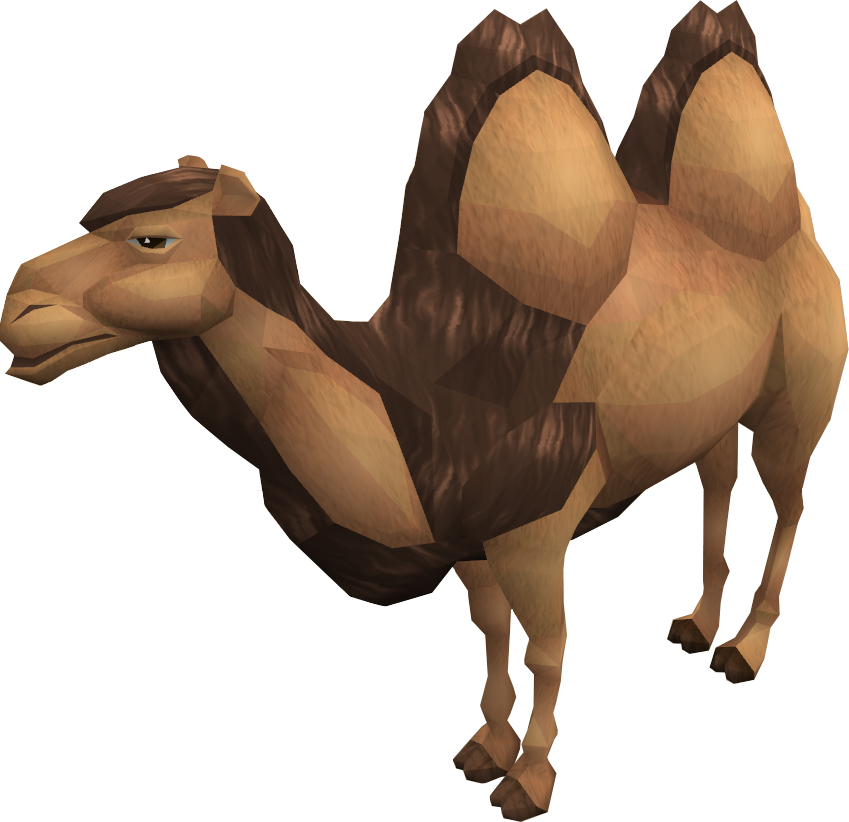 Low Poly Camel3 D Model.png PNG