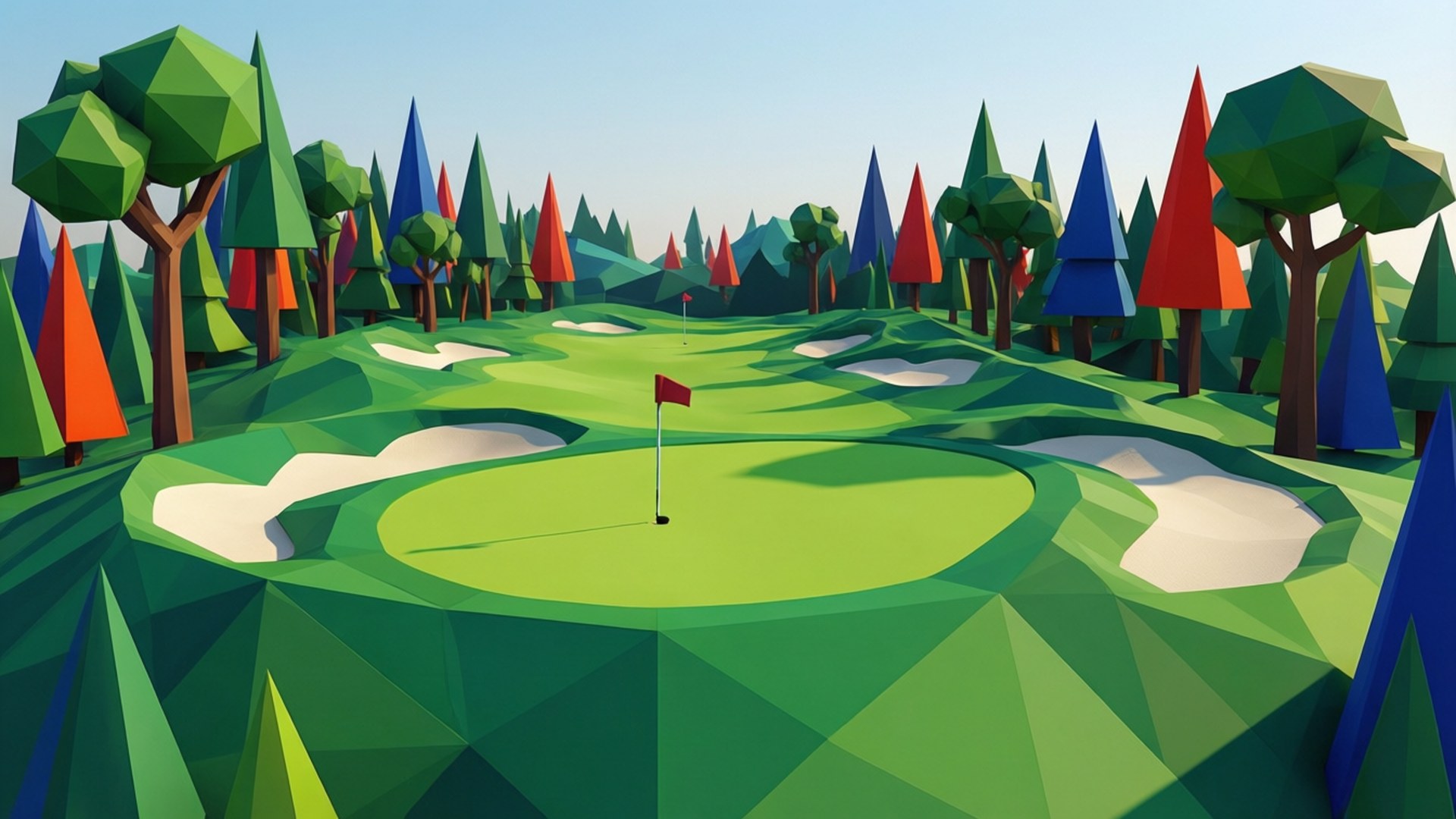 Low Poly Links Papéis de Parede