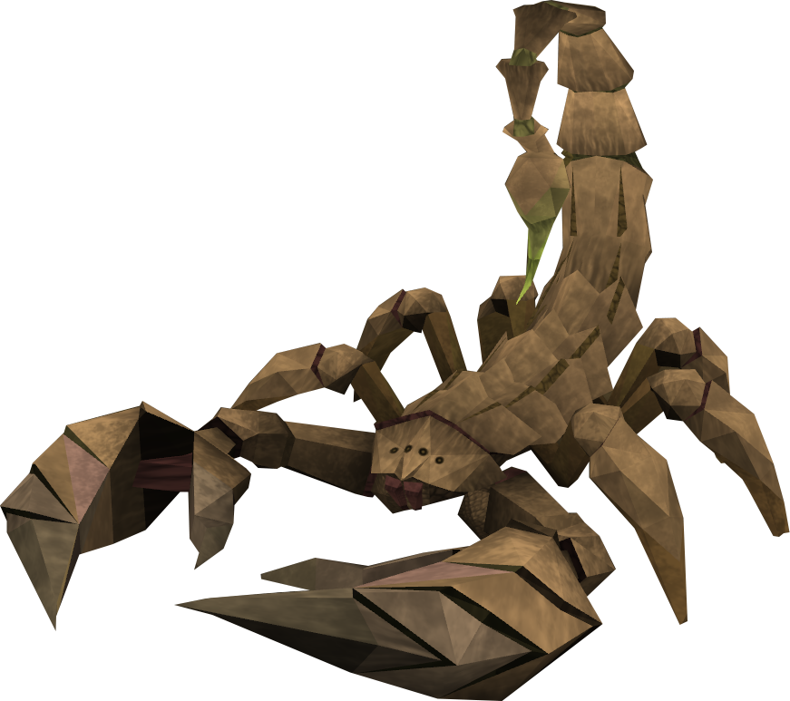 Low Poly Scorpion Artwork PNG