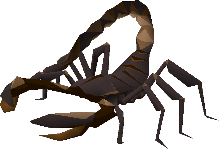 Low Poly Scorpion Graphic PNG