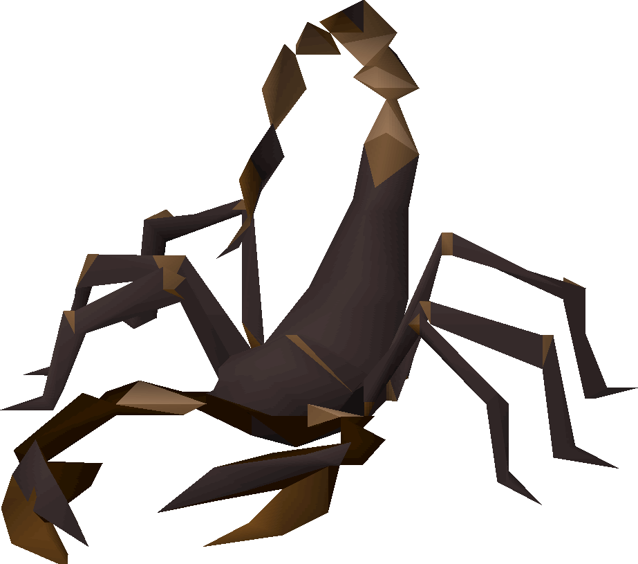 Low Poly Scorpion Graphic PNG