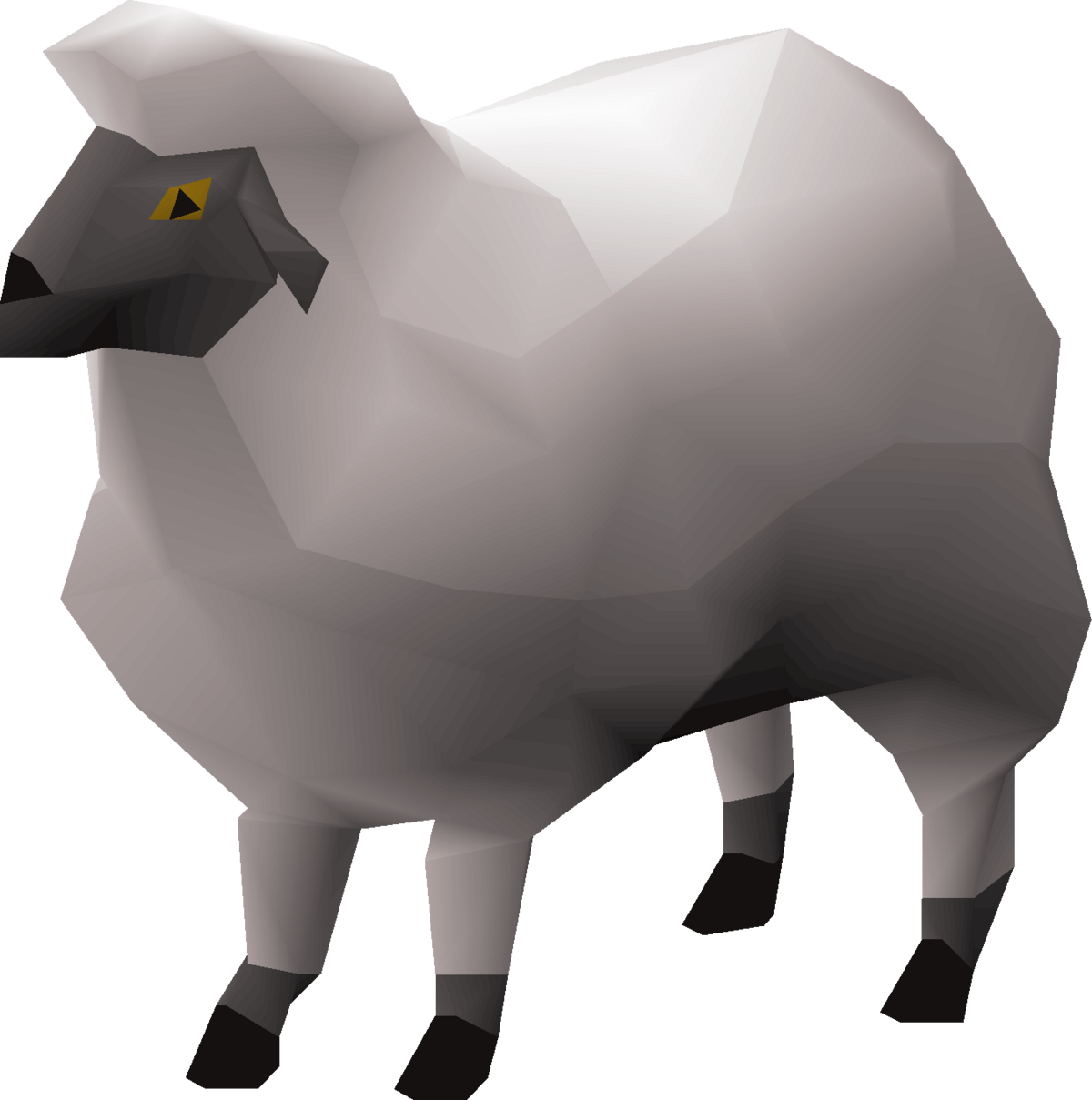 Low Poly Sheep Model.png PNG