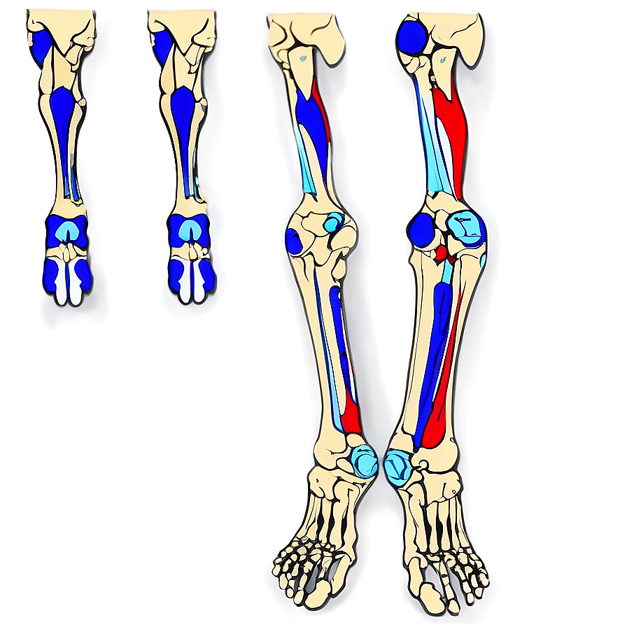 Lower Limb Skeleton Anatomy Png Kas58 PNG