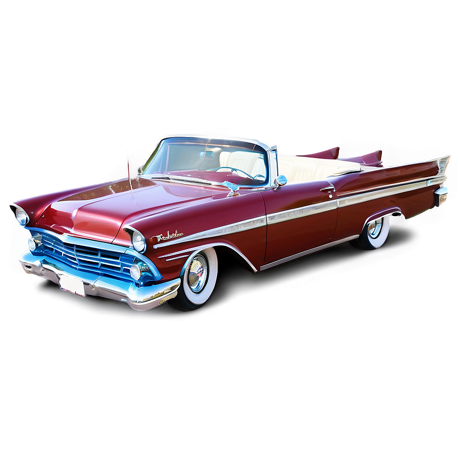 Lowrider Convertible Car Png Cho PNG