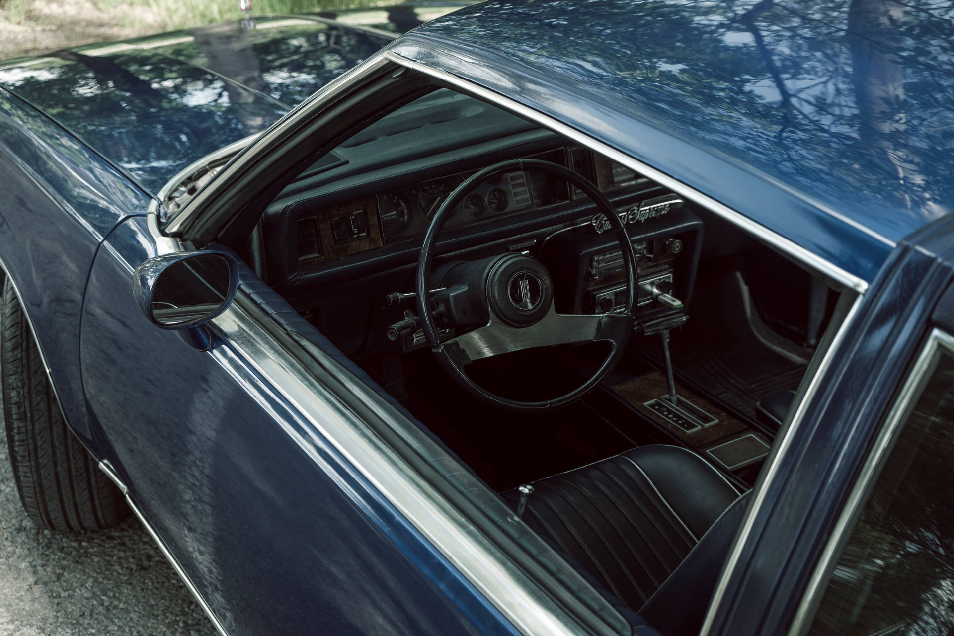 Lowrider Oldsmobile Interior Wallpaper