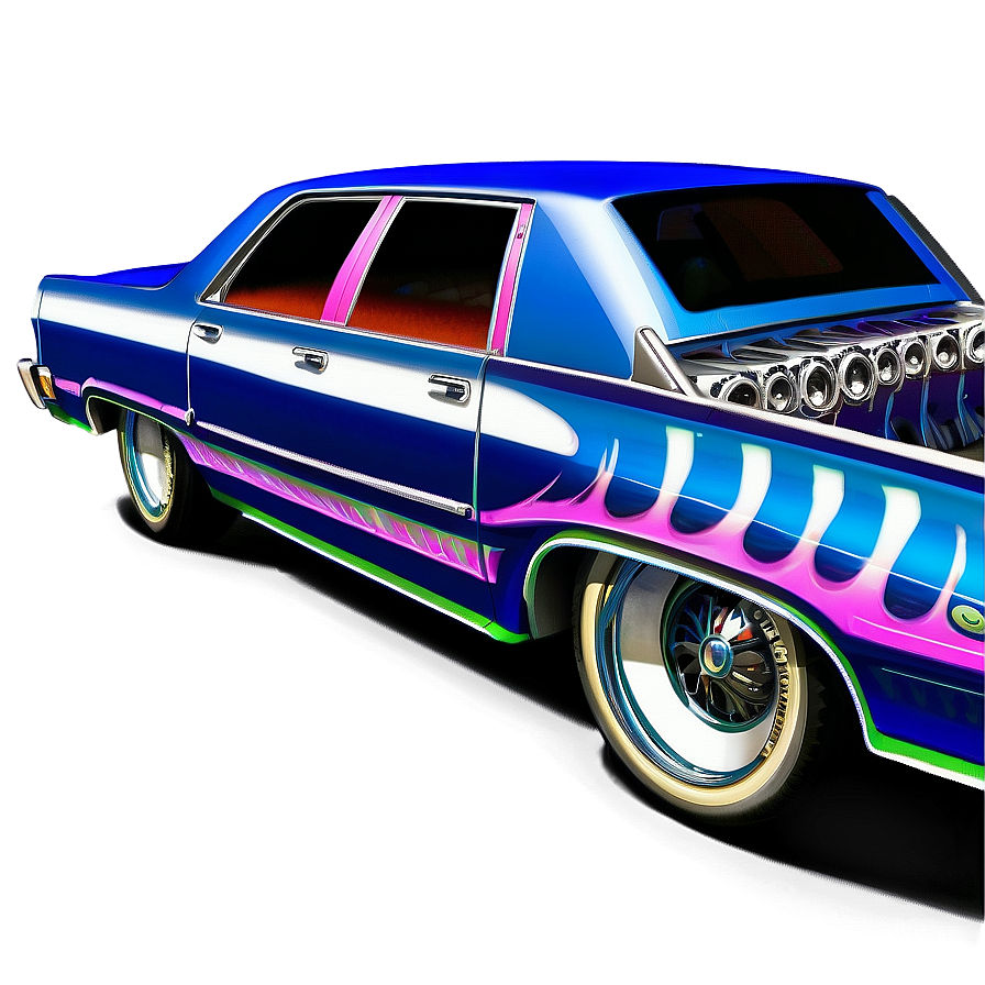 Lowrider With Hydraulics Png Xdo86 PNG