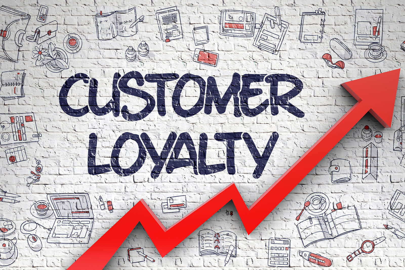 Loyal Customer Graphic Design Wallpaper