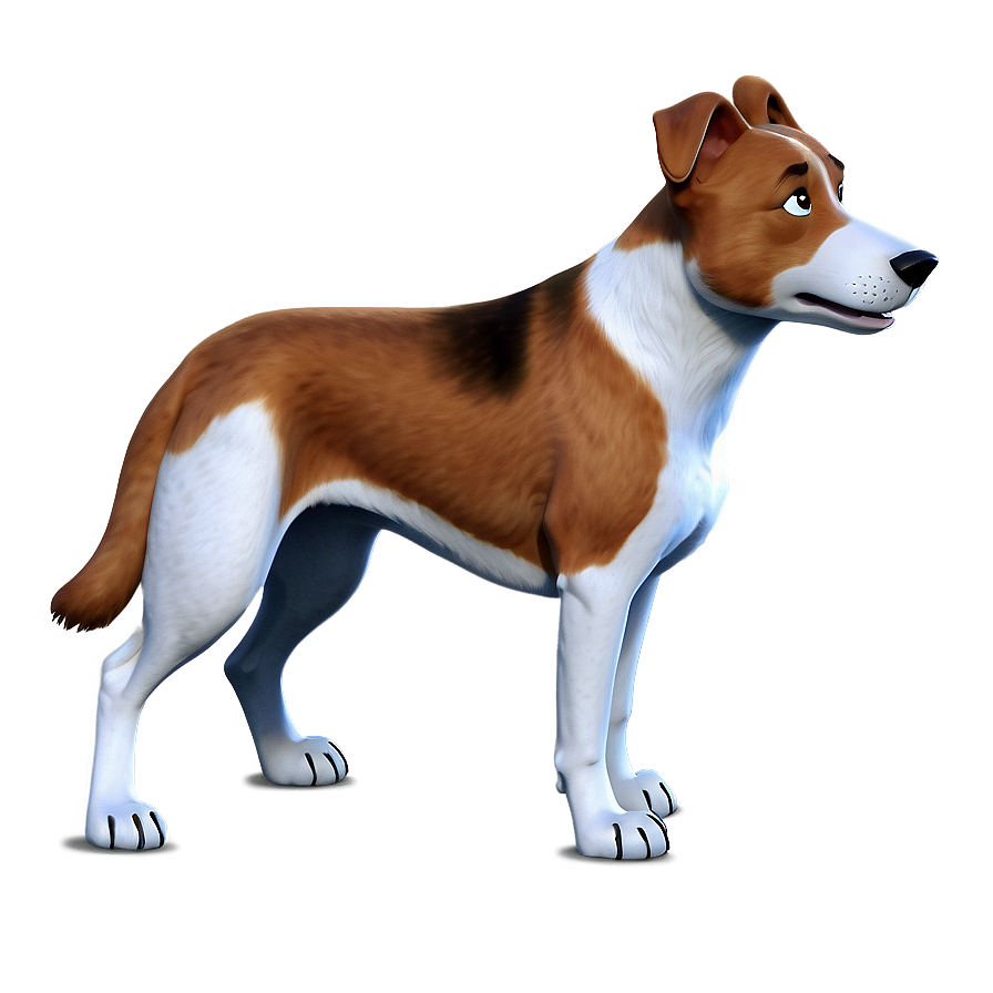 Loyal Dog Cartoon Png Jhk PNG