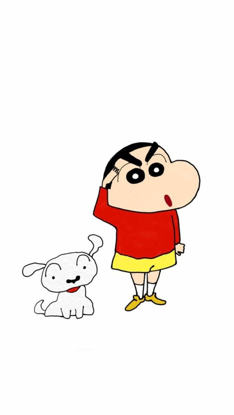 Loyal Dog Shiro Shin Chan Iphone Picture