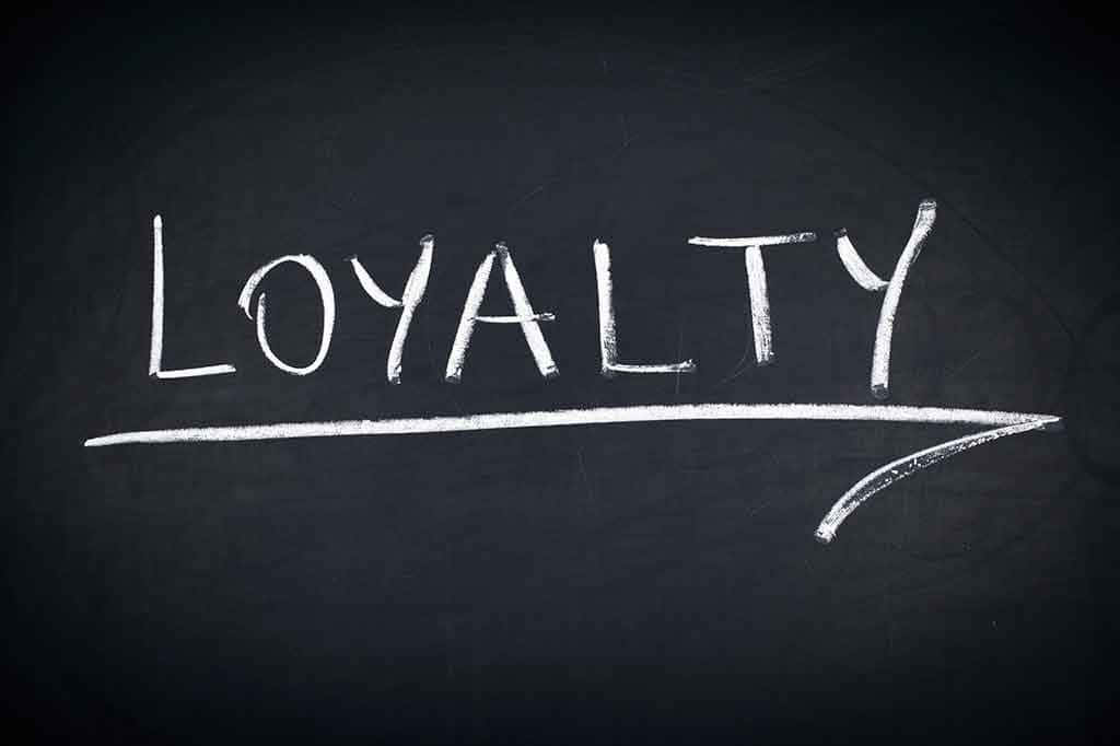 Loyal Or Loyalty In A Blackboard Wallpaper