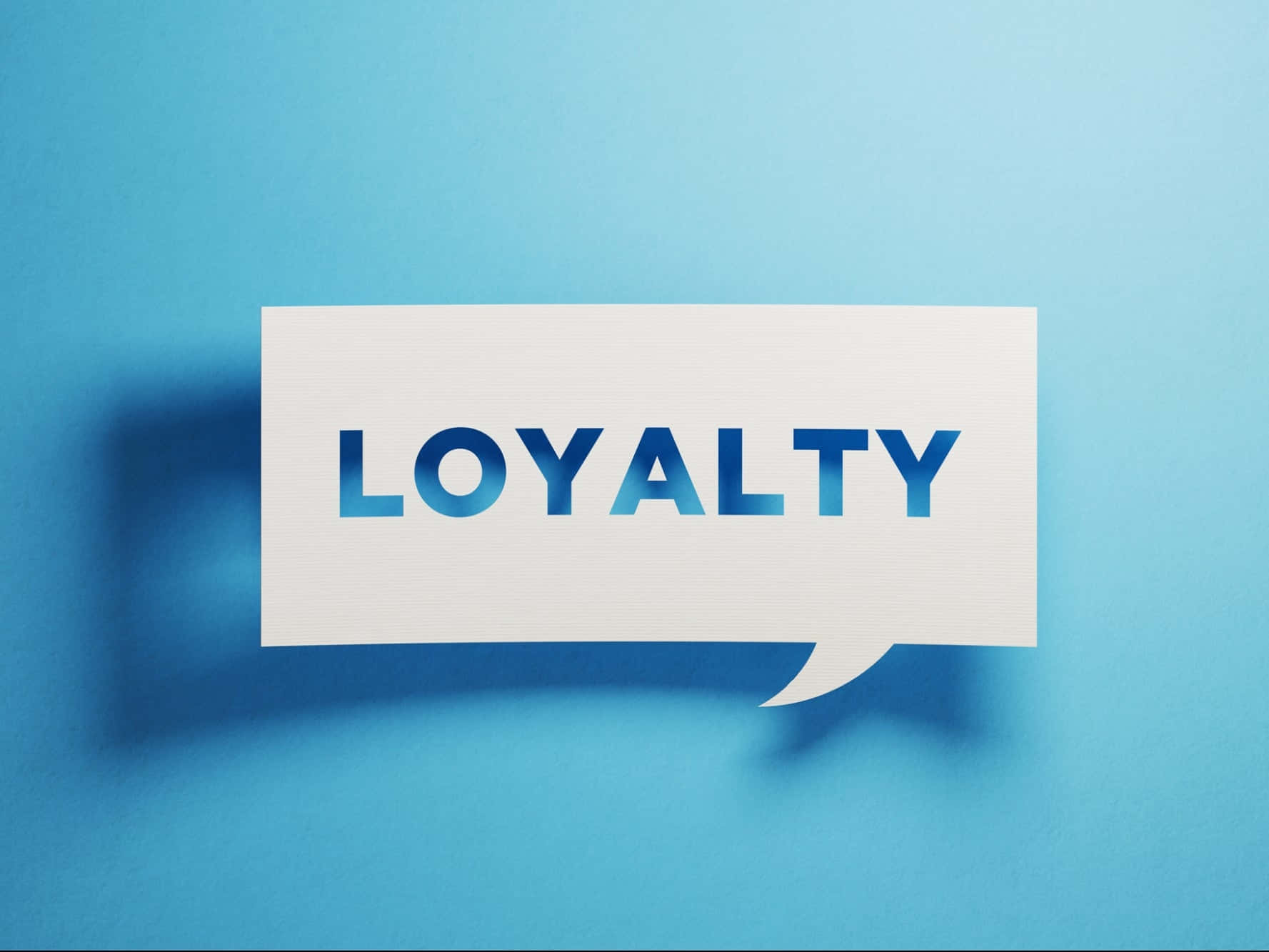 Loyal Or Loyalty In A Comment Icon Wallpaper