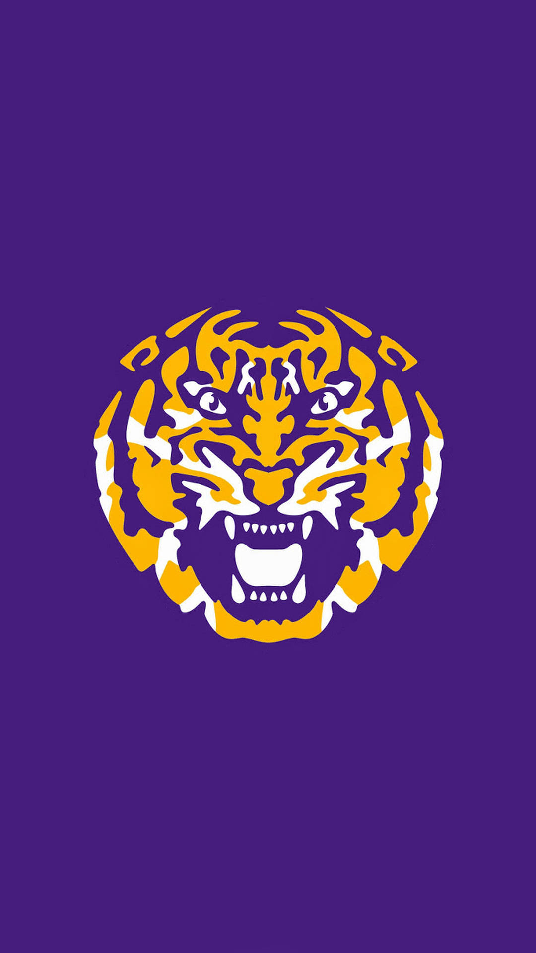 ¡ruge,vamos Tigres De Lsu! Fondo de pantalla