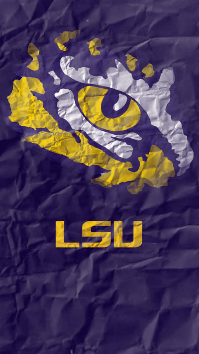 LSU Tigers and Fans Roaring at a Home Football Playoff Game Wallpaper
