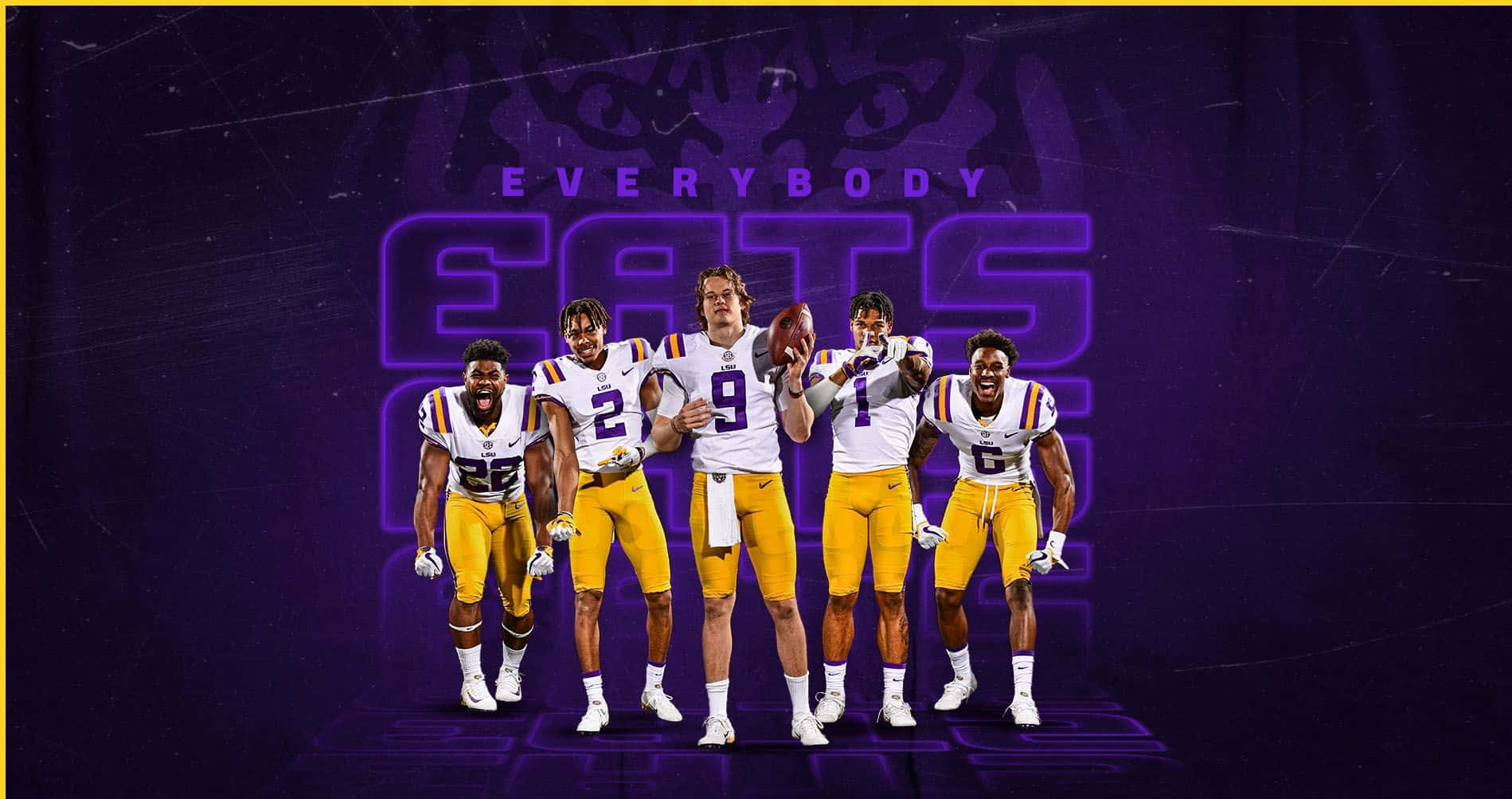 Proudly Showing Off LSU Tiger Pride Wallpaper