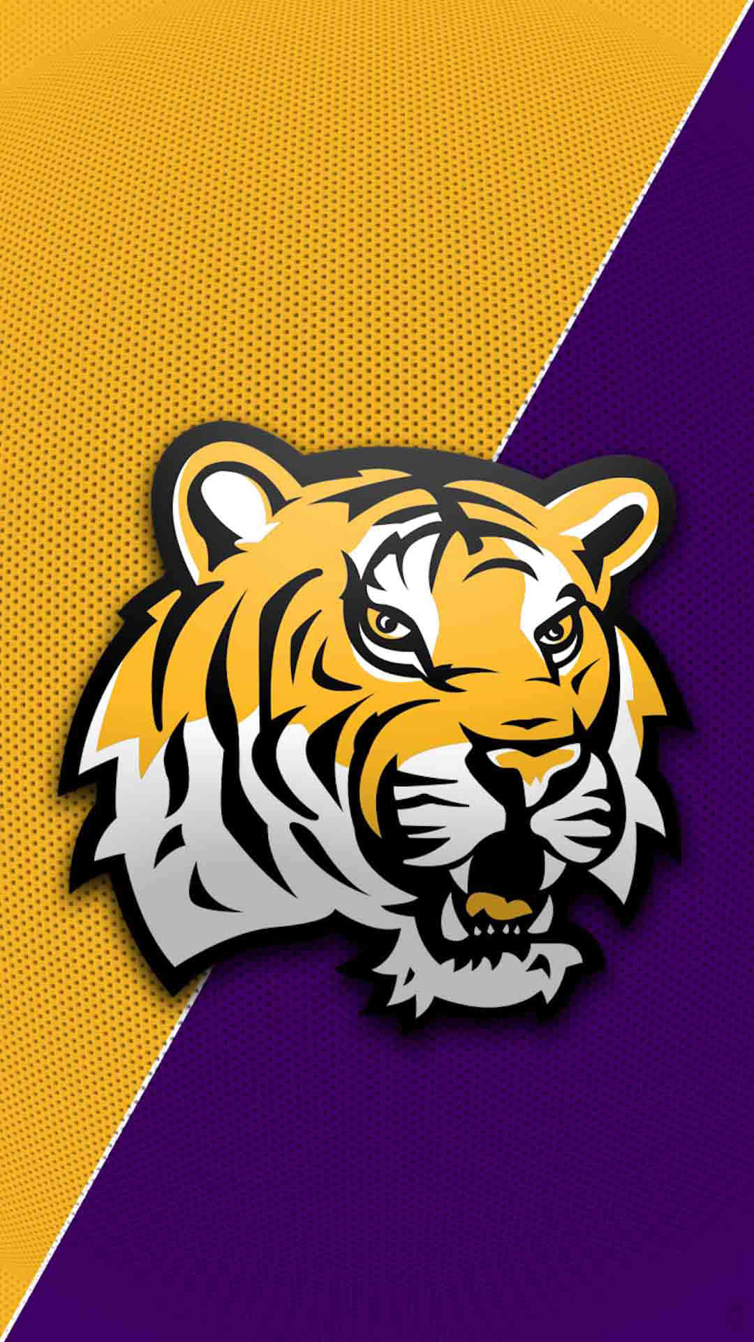 The LSU Tigers Roar Victory over Their Opponents Wallpaper