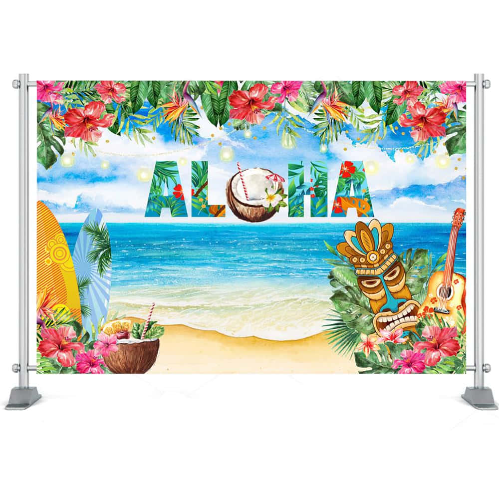 Enjoy a Tropical Luau on the Beach