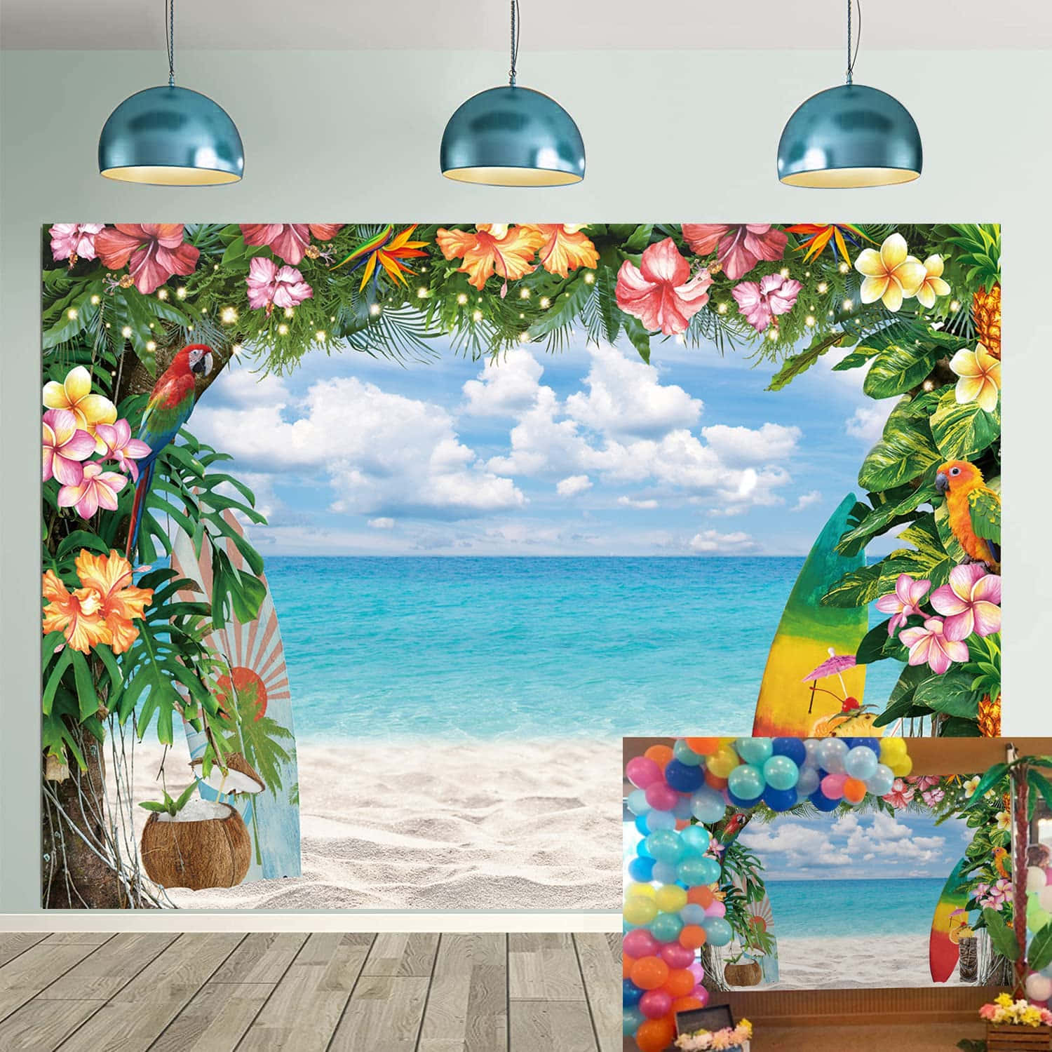 A Room With A Tropical Theme