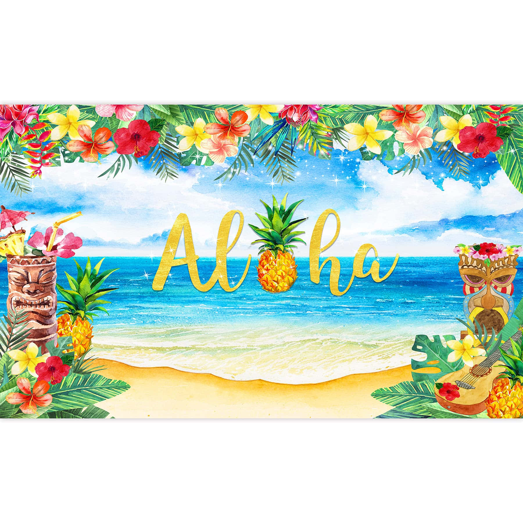 Enjoy a beautiful Hawaiian Luau with friends and family