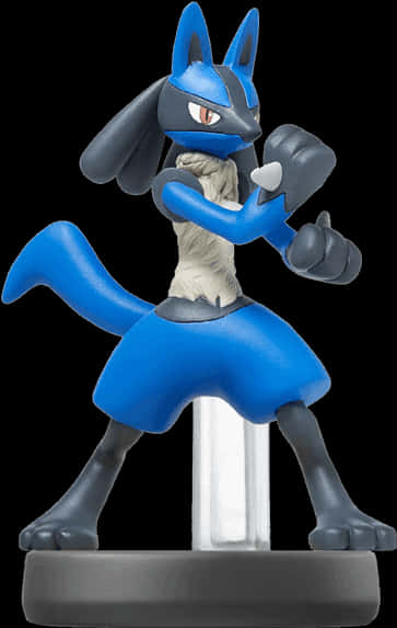 Download Lucario Amiibo Figure Pose | Wallpapers.com