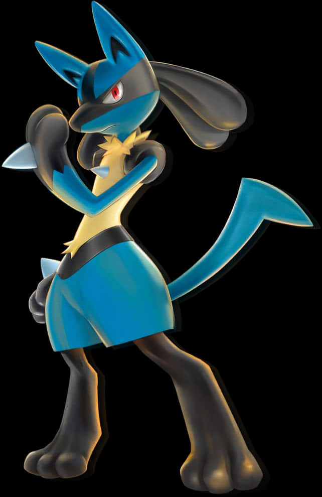 Lucario Pokemon Character PNG