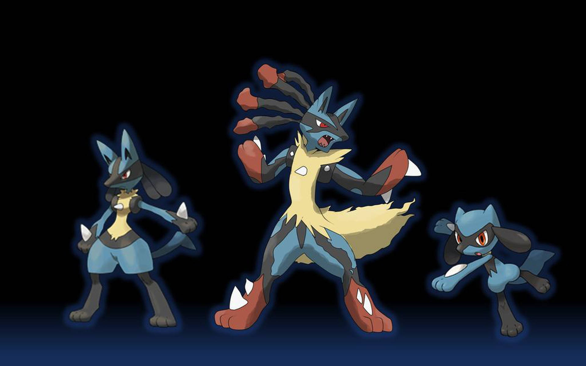 Lucario Pokémon Evolution Growth