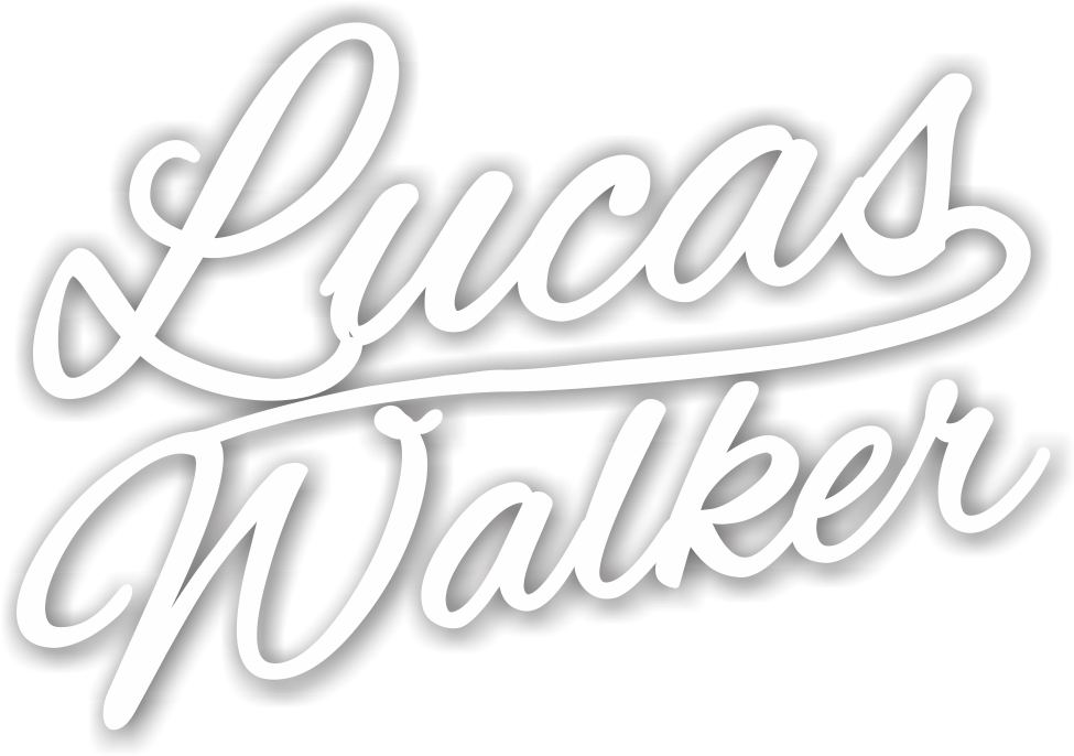 Lucas Walker Script Logo PNG