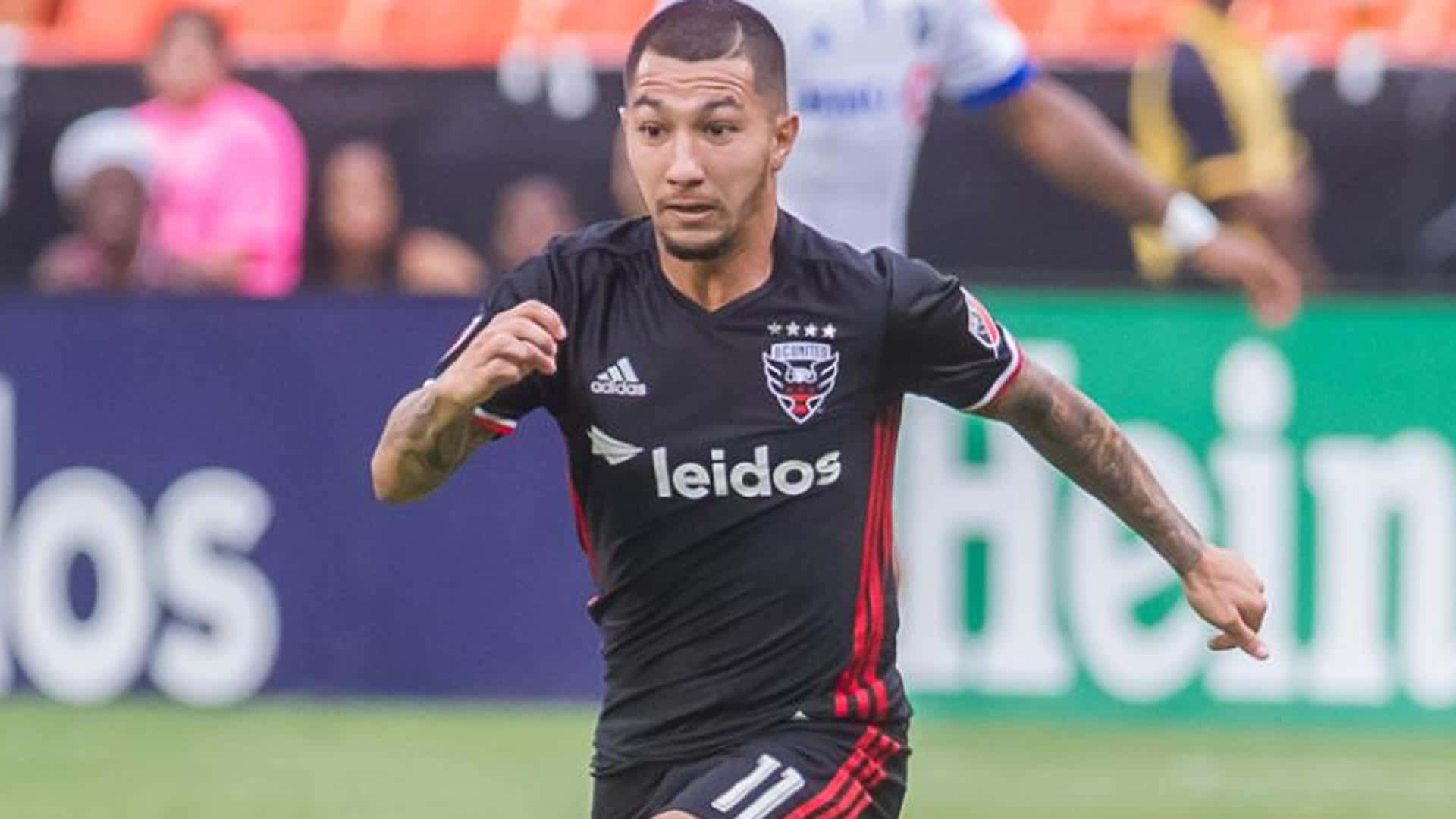 Luciano Acosta D.C. United Leidos Jersey Wallpaper
