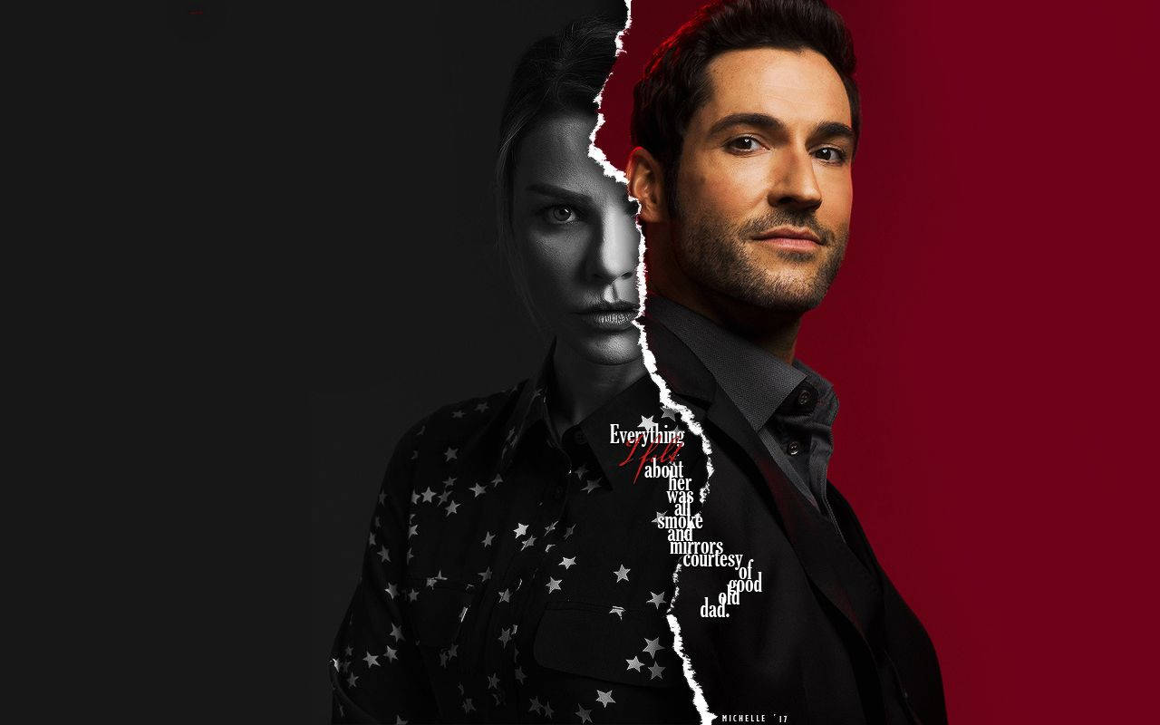 Lucifer and Chloe - An Unconventional Partnership Wallpaper
