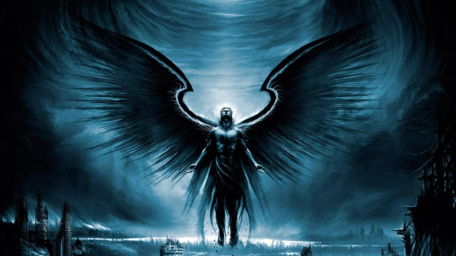 Luciferteufel Der Dunkle Engel Wallpaper